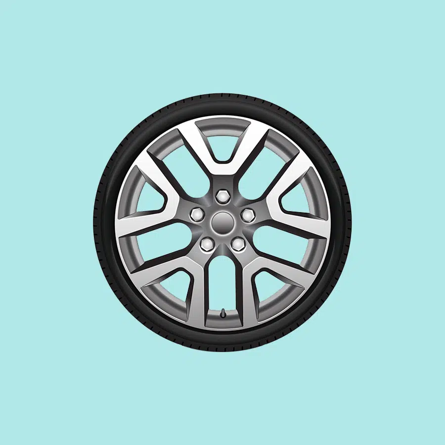 low profile car tire