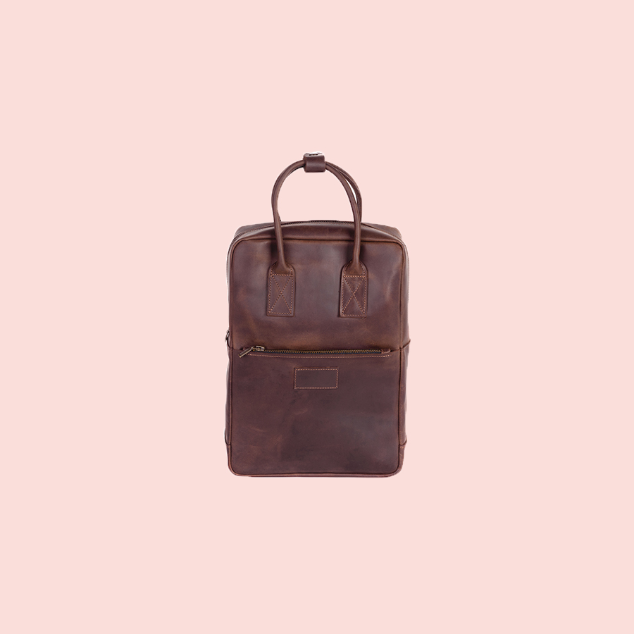 Leather work bag