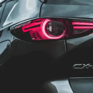 mazda cx5 with pink tail light