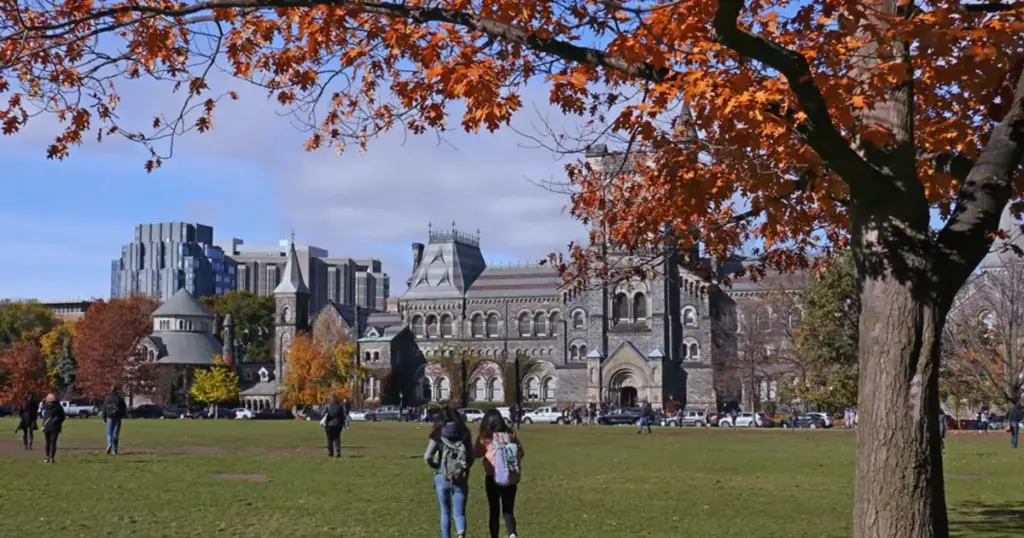 The University of Toronto campus.